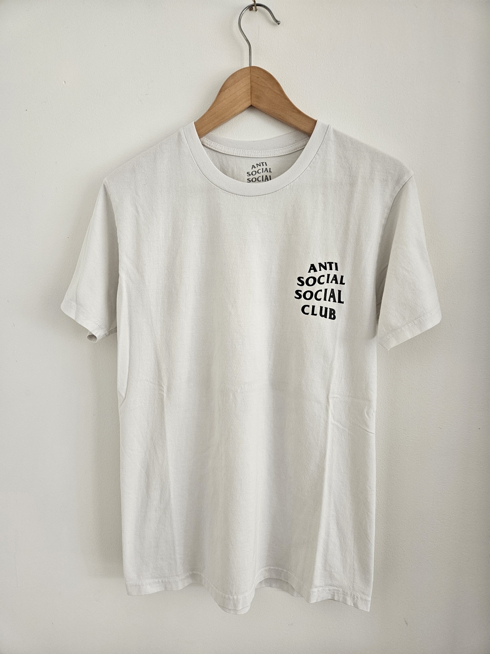Anti Social Social Club Shirt Mens Small White Streetwear